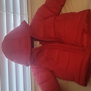 Old Navy Red Puffer Jacket 12-18months